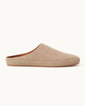 Mules in Beige aus Vollleder