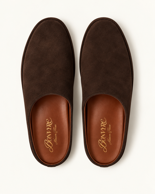 Mules in Wren Braun aus Vollleder – Ansicht 2